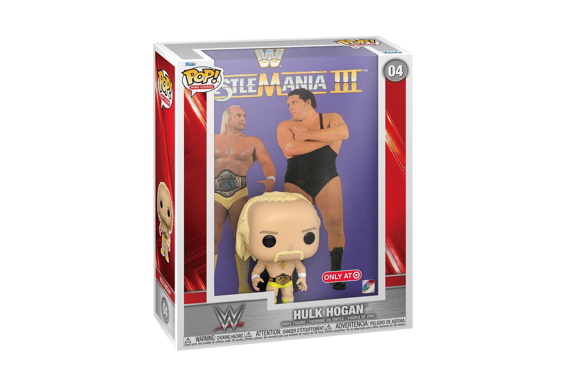 Funko POP! WWE Cover: Hulk vs Andre - Hulk Hogan Vinyl Figure