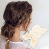 Unique Bargains Women's Cute Bow Hair Pins 10.24"x6.69"x0.79" 1 Pc - 2 of 3