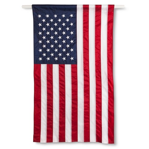 Annin Embroidered American Flag Banner 2 5 X 4 Target