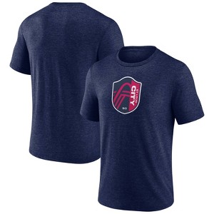 MLS St. Louis City SC Men's Short Sleeve Tri-Blend T-Shirt - 1 of 3