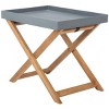 Terance Side Table - Indoor/Outdoor - PAT1505 - Grey - Safavieh - 4 of 4