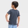 Toddler Boys' Short Sleeve Howdy Graphic T-Shirt - Cat & Jack™ Black - 3 of 4