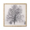 Chelsea Victoria The Willow And The Snow Framed Wall Art Poster Print White - Deny Designs - 4 of 4