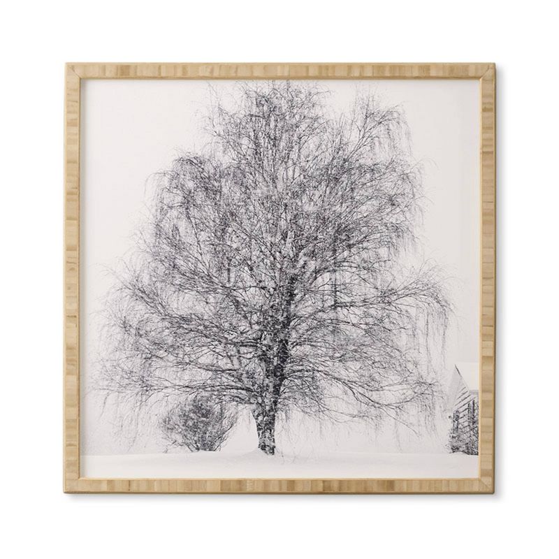 Chelsea Victoria The Willow And The Snow Framed Wall Art Poster Print White - Deny Designs, 5 of 7
