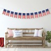 Northlight Americana USA Flag Swallowtail Hanging Wall Banner - 9.75' - 2 of 4