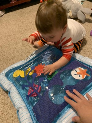 Baby Einstein Discover Garden Tummy Time Baby Playmat And Mirror : Target