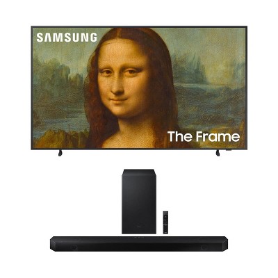 Samsung QN65LS03BA 65" The Frame QLED 4K Smart TV (2022) with HW-Q700B 3.1.2ch Soundbar with Wireless Dolby Atmos/DTS:X (2022)