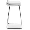 Zuo Wedge Barstool (Set of 2) Black - 3 of 4