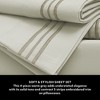 Triple Stripe 4PC Sheet Set - Warm Grey - 3 of 4