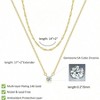Dainty Silver Necklaces for Women, Trendy Gifts Exquisite, Sophisticated, Minimalist, Suitable for Daily Wear - 4 of 4