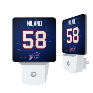 NFL Buffalo Bills Players Game Tactic Night Light 2-Pack - 1 of 4