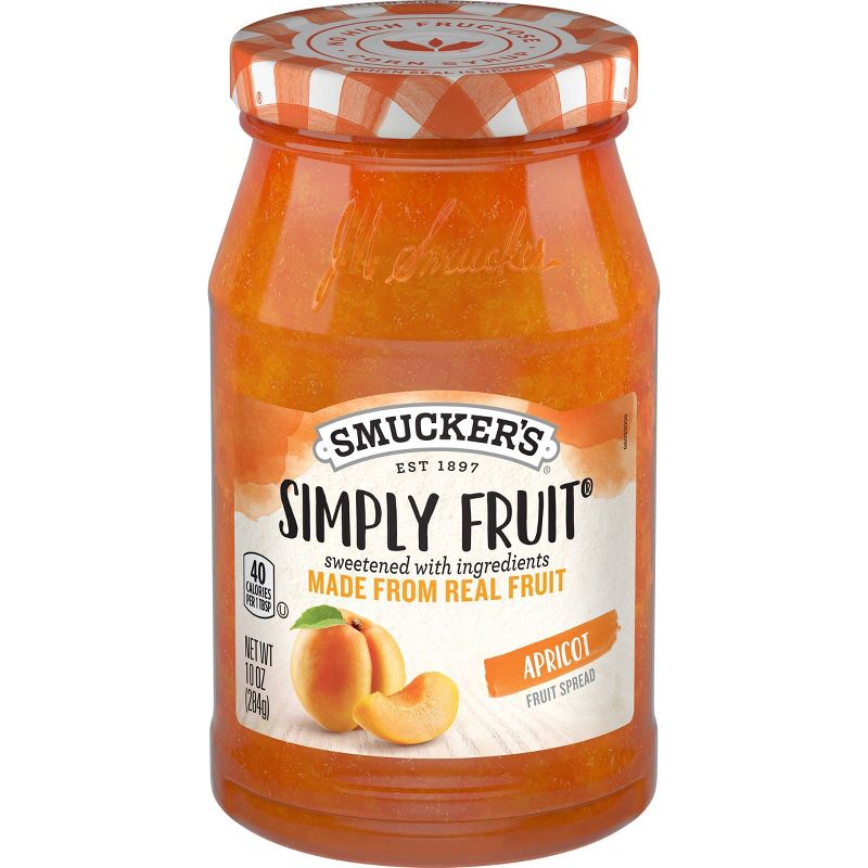 Smucker&#39;s Simply Apricot Spread - 10oz, 1 of 7