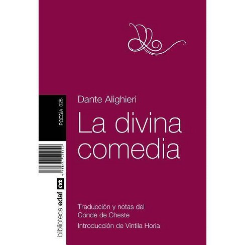 La Divina Comedia By Dante Alighieri Paperback Target