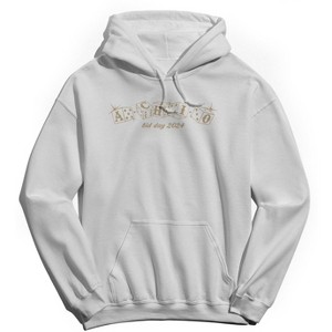 Rerun Island Men's Alpha Chi Omega Bid Day Long Sleeve Graphic Cotton Sweatshirt Hoodie - 1 of 4