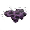 Sapphtopaz Modern Unique Coffee Table with Butterfly-Shaped Smooth Artistic Coffee Bar Elegant Coffee Tables Home Decor for Living Room,Office - 4 of 4