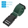 Unique Bargains Travel Luggage Adjustable Buckle Belt Utility Strap 2 Pcs - 2 of 4