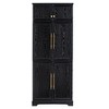 Bella Depot 78.2" Tall Farmhouse Kitchen Pantry Cabinet with 8 Door Shelves - 4 of 4