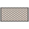 DOMETOUR Outsunny Reversible Outdoor Rug, 9' x 18' Waterproof Floor Mat, Portable RV Camping Carpet for Backyard, Deck, Picnic, Beach, Black & Beige - 3 of 4