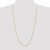 Black Bow Jewelry 1.75mm, 14k Yellow Gold, Solid Parisian Wheat Chain Necklace - 2 of 4