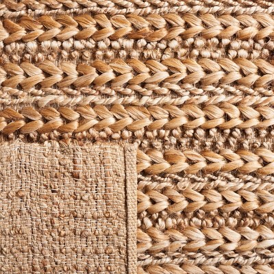 Handwoven Natural Jute 10' x 14' Reversible Area Rug