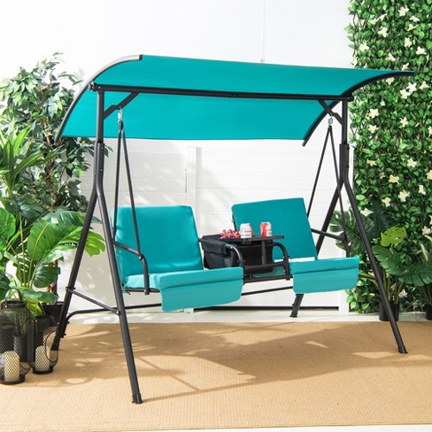 Padded porch deals swing