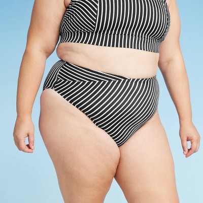 plus size high waisted bikini