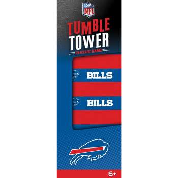 MasterPieces Real Wood Block Tumble Towers - NFL Buffalo Bills