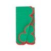Saro Lifestyle Sweet Edge Scalloped Napkin (Set of 4) - 3 of 4