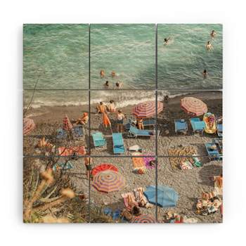 Henrike Schenk - Travel Photography Summer Afternoon in Positano Wood Wall Mural - Society6