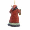 Jim Shore 4.5 Inch Santa With Cane Holiday Manor Heartwood Creek Tree Ornaments - 2 of 3