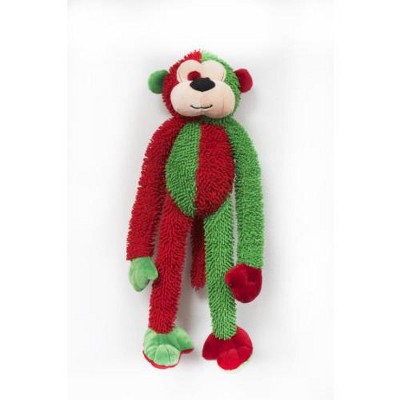 Multipet Multi Crew Christmas Monkey Toy