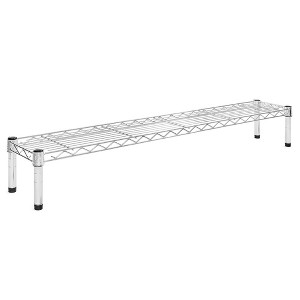 Shelving.com Chrome Wire Shelving with 1 Tier Shelf - - 1 of 3