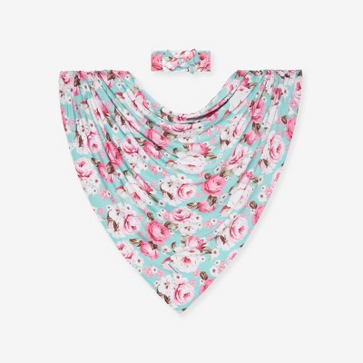 Infant Briana Swaddle And Headwrap Set - Posh Peanut