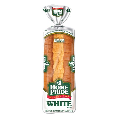 Home Pride White Sliced Bread - 20oz