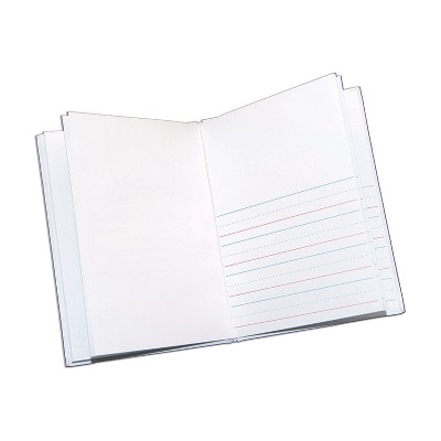 White Hardcover Unruled Notebook Multi-Pack, 6" x 8"