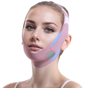 V-Line Mask Chin Up Mask V Shaped Face Mask Chin strap for sleeping, Jaw Exerciser,lilac,Medium - 1 of 4