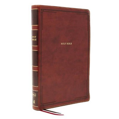 Nkjv, Thinline Bible, Giant Print, Leathersoft, Brown, Red Letter ...