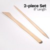 DAS® Modeling Clay Tools, Hardwood Set, 2 Pieces Per Set, 3 Sets - 3 of 4