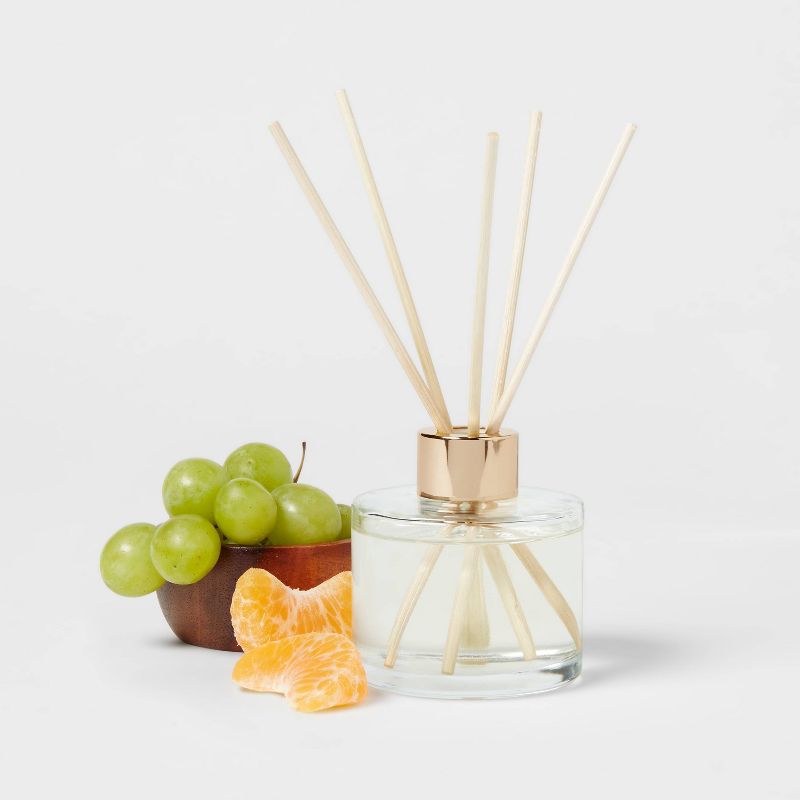 4 fl oz Pink Champagne Oil Reed Diffuser - Opalhouse&#8482;, 4 of 5