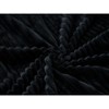 Dexmalle Modern Black Corduroy Upholstered L-Shape Sofa , Living Room - 4 of 4