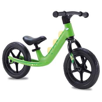 RoyalBaby Dinosaur 12 Inch Lightweight Magnesium Alloy Frame Toddler Kids Balance Bicycle with Adjustable Seat for Boys and Girls Ages 3 to 5
