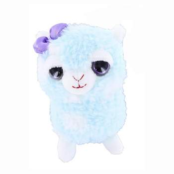 Stuffed White Chinchilla Stuffed Animal Cute Plush Toy Faux Fur