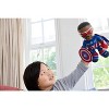 Marvel Captain America Sam Wilson Plush Figure – Brave the World Soft Hero Doll with Shield & Wings - 2 of 4