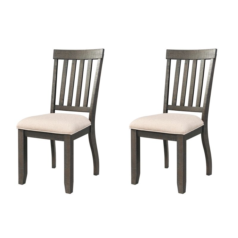 Stanford Side Chair Set Dark Ash - Picket House Furnishings, 1 of 8