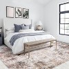 Fulvari Vintage Area Rugs,Machine Washable Vintage Area Rugs With Non-Slip Backing, Soft Short Pile Carpet for Bedroom,Hallway - 2 of 4