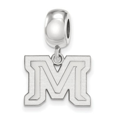 Black Bow Jewelry Sterling Silver Montana State Bobcats NCAA Bead Charm