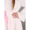 HalloweenCostumes.com Fuzzy White Rabbit Costume for Girls - 3 of 4