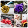 Unique Bargains Bright Durable Metallic Gift Wrapping Large Pull Bow for Wedding 2 Pcs Silver 18 inch - 4 of 4