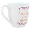 Mother of the Groom Cherry Blossom Goldtone Foil 20 ounce Ceramic Coffee Mug - 2 of 4
