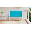Garden Bench Cushion Set of 2 100% polyester vidaXL - 3 of 4